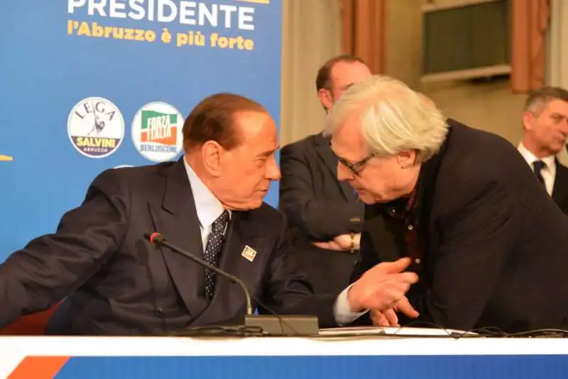 vittorio sgarbi e silvio berlusconi 7