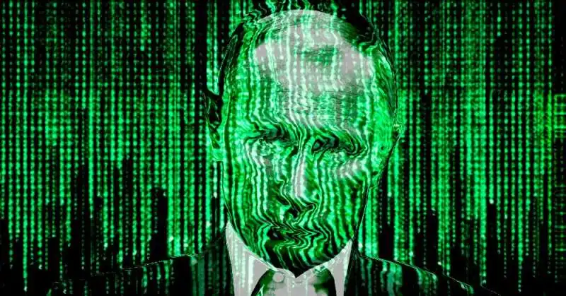 VLADIMIR PUTIN IN VERSIONE CYBER