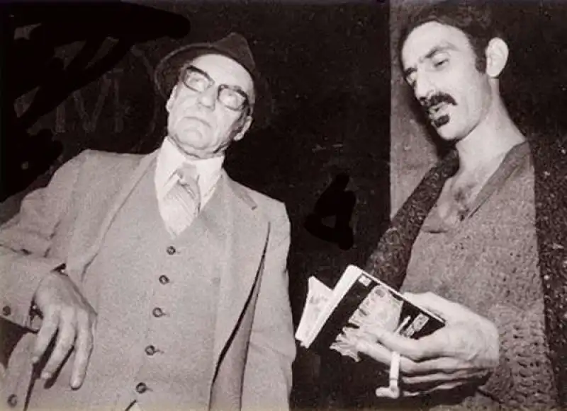 William Burroughs con Zappa 