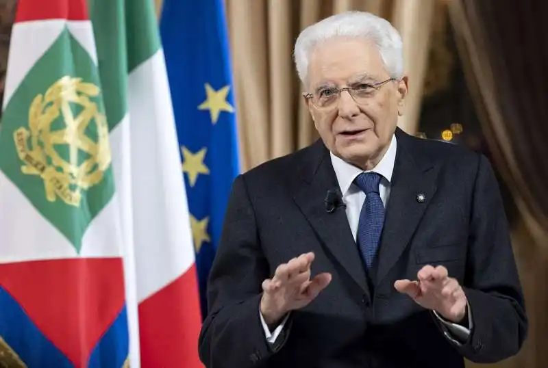 2022 - IL MESSAGGIO DI FINE ANNO DI SERGIO MATTARELLA 