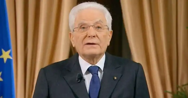 2022 - IL MESSAGGIO DI FINE ANNO DI SERGIO MATTARELLA  