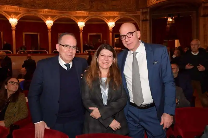 alessandro e alberto venezia con laura fontana  foto di bacco