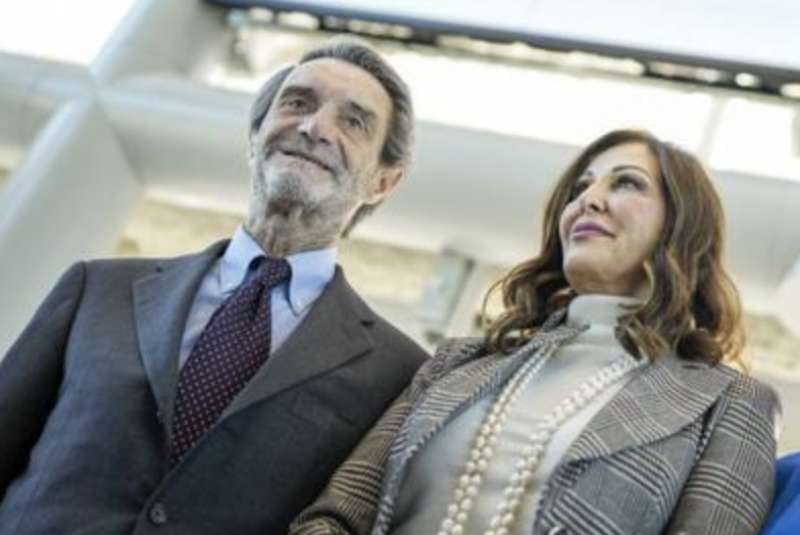 ATTILIO FONTANA E DANIELA SANTANCHE