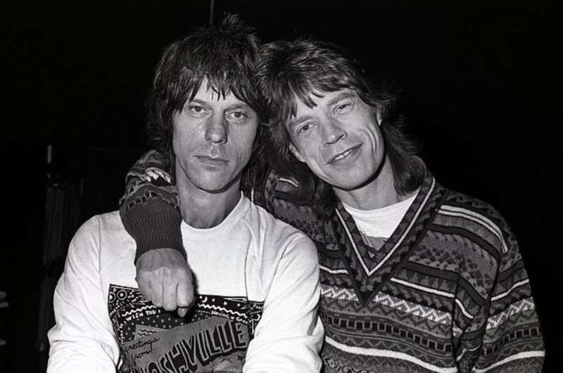 beck e mick jagger