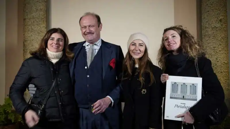 benedetta marietti, piero maranghi, fatima e charlotte tavecchio