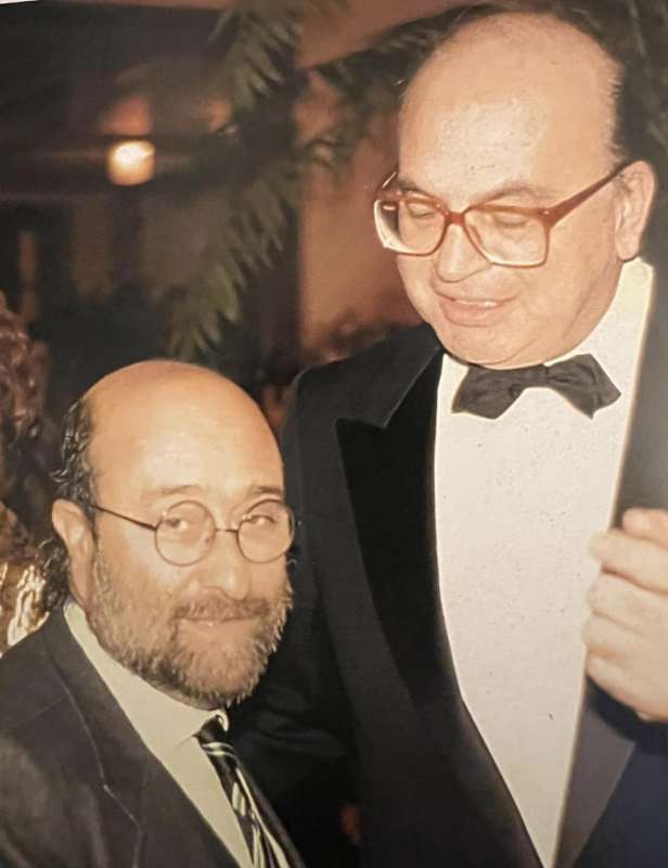 Bettino Craxi Lucio Dalla Dago Fotogallery 6259