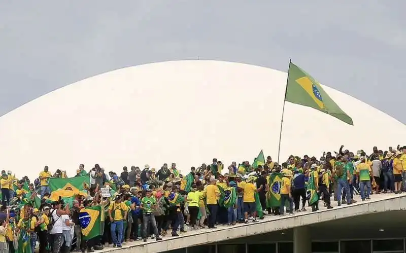 brasilia    assalto dei sostenitori di bolsonaro al congresso 19