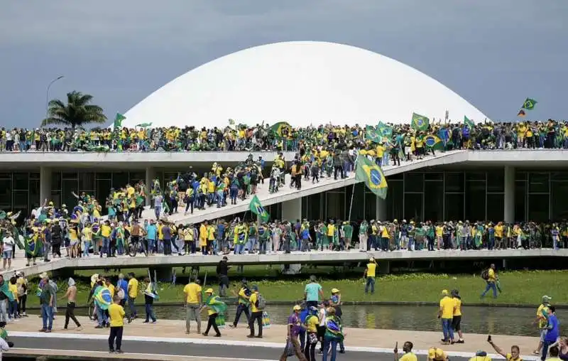 brasilia    assalto dei sostenitori di bolsonaro al congresso 23