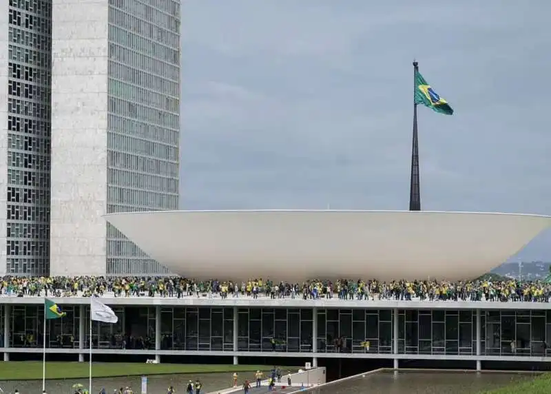 brasilia    assalto dei sostenitori di bolsonaro al congresso 3