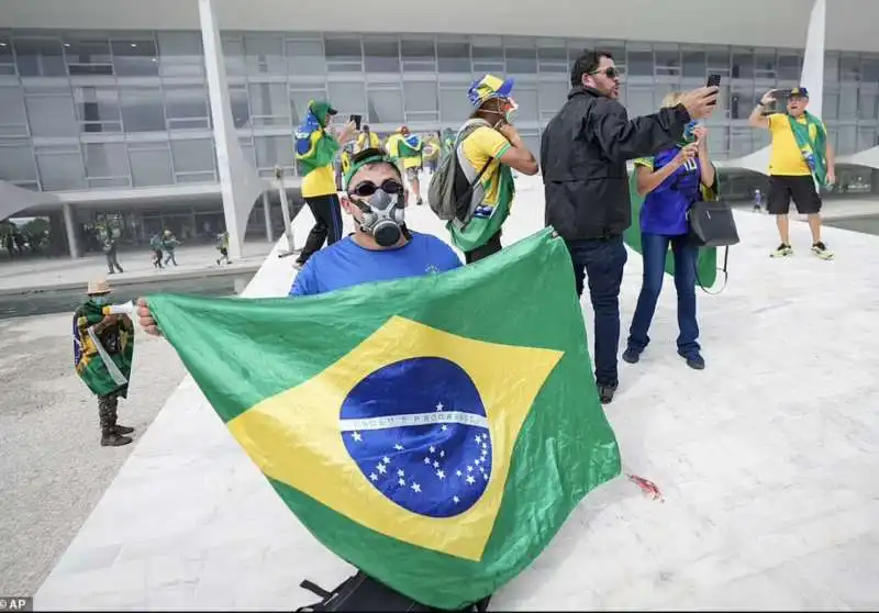 brasilia    assalto dei sostenitori di bolsonaro al congresso 9