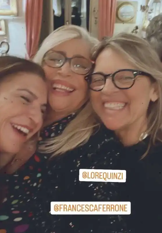 compleanno sandra carraro - francesca ferrone e loredana