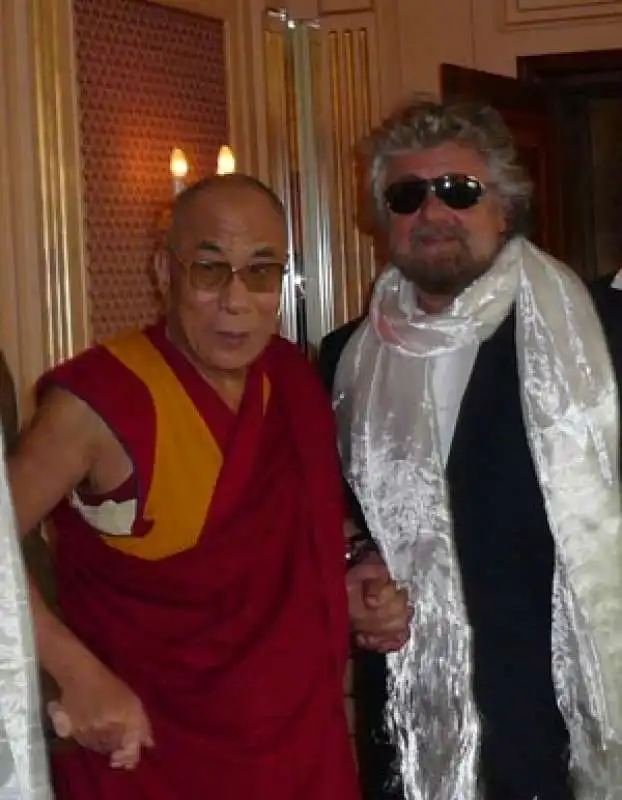 DALAI LAMA BEPPE GRILLO