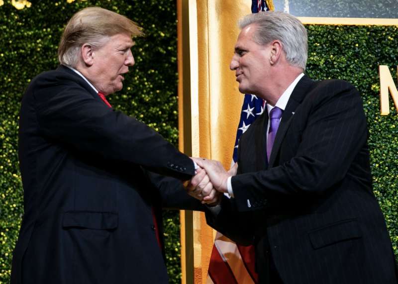 DONALD TRUMP KEVIN MCCARTHY