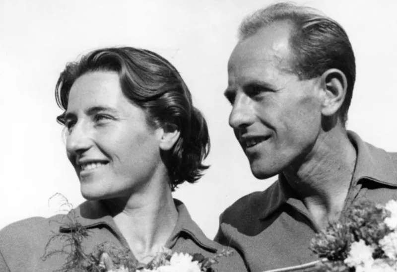 EMIL ZATOPEK E DANA INGROVA