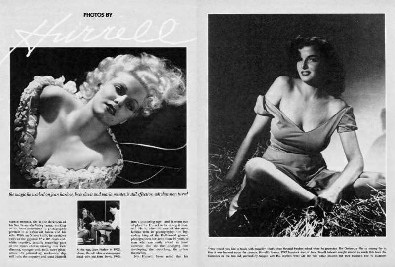 foto di george hurrell per playboy