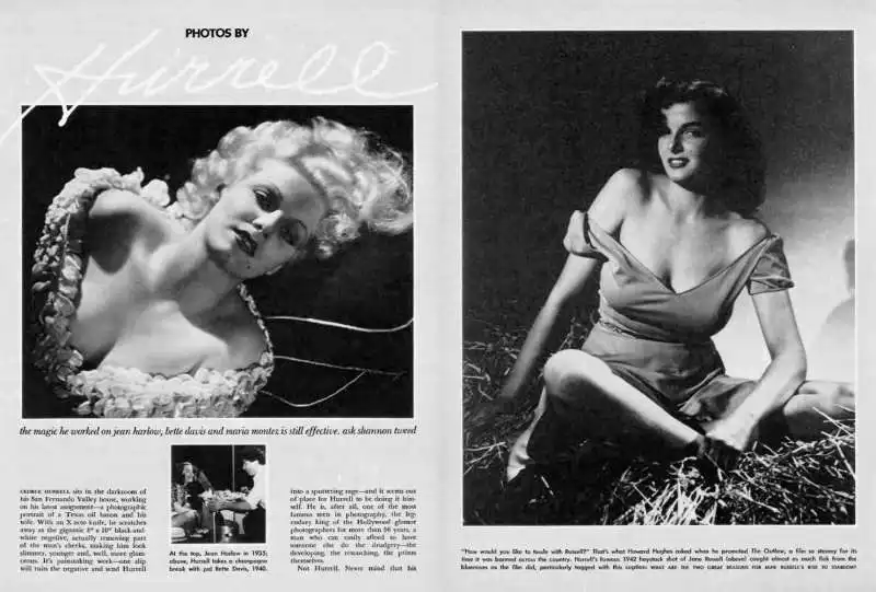 foto di george hurrell per playboy