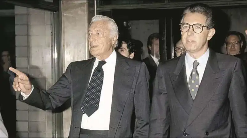 GIANNI AGNELLI MARIO MONTI 