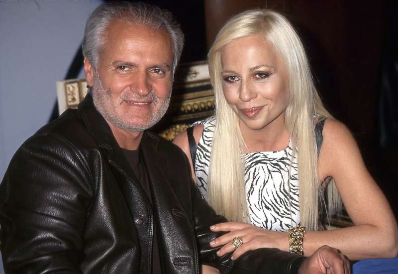 gianni e donatella versace 1