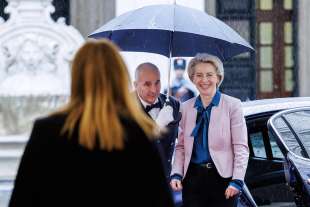 GIORGIA MELONI E ursula von der leyen A ROMA 2