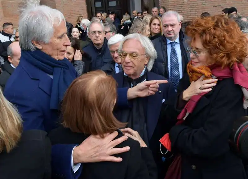 giovanni malago con la mamma livia  diego della valle  lucrezia lante della rovere  foto di bacco