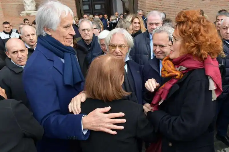 giovanni malago la mamma livia diego della valle enrico mentana lucrezia lante della rovere  foto di bacco