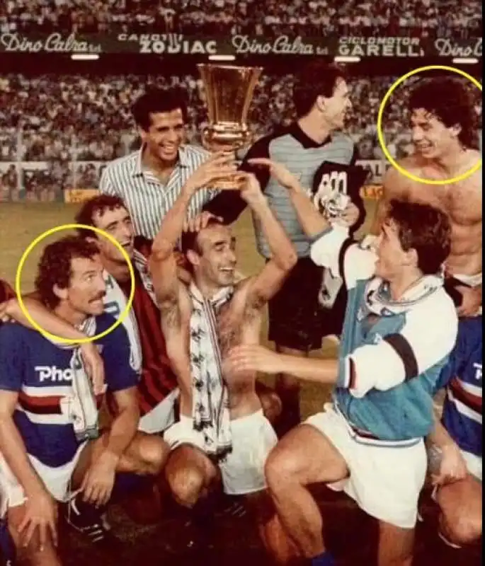 greame souness e gianluca vialli   sampdoria 