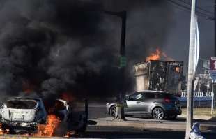 guerriglia dopo l arresto di ovidio guzman a culiacan, messico 11