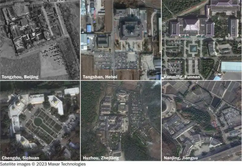 IMMAGINI SATELLITARI SUL COVID IN CINA PUBBLICATE DAL WASHINGTON POST 1