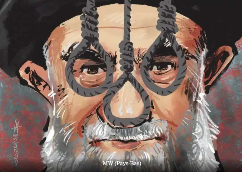 khamenei nelle vignette di charlie hebdo     10