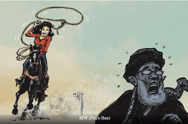 khamenei nelle vignette di charlie hebdo     3