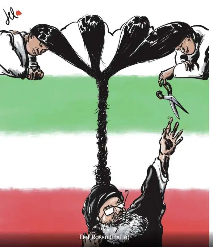 khamenei nelle vignette di charlie hebdo     7