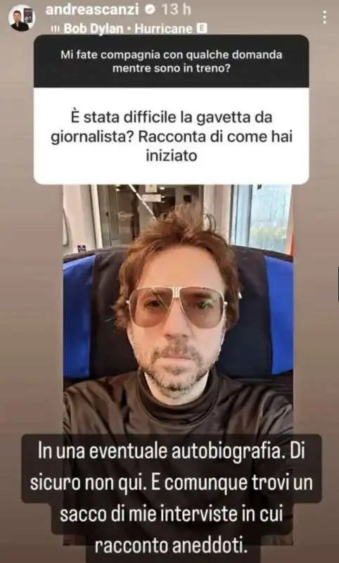 le risposte di andrea scanzi su instagram 1