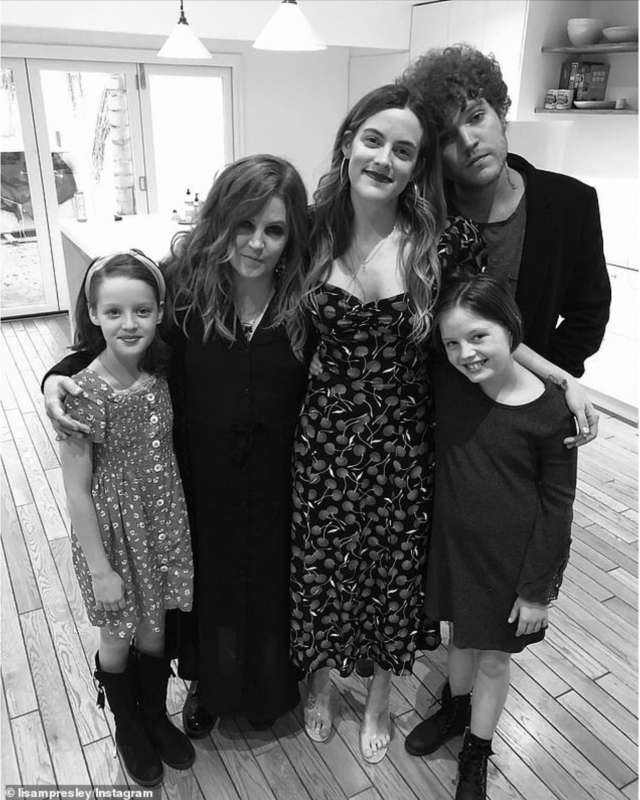 lisa marie presley famiglia