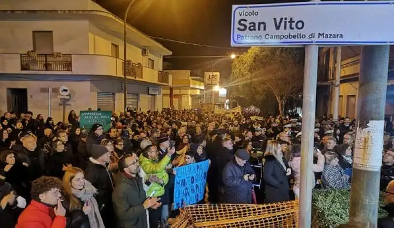 manifestazione antimafia campobello di mazara 3