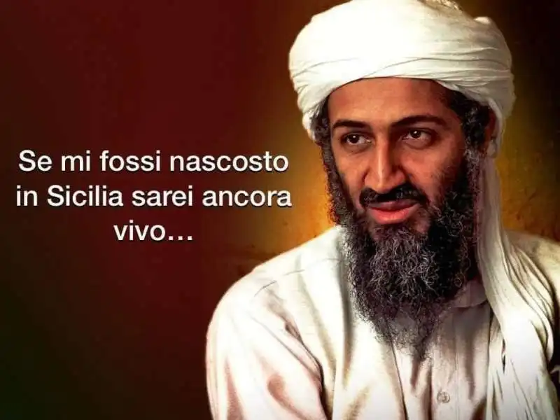 OSAMA BIN LADEN MATTEO MESSINA DENARO MEME