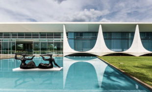 Palacio da Alvorada a Brasilia