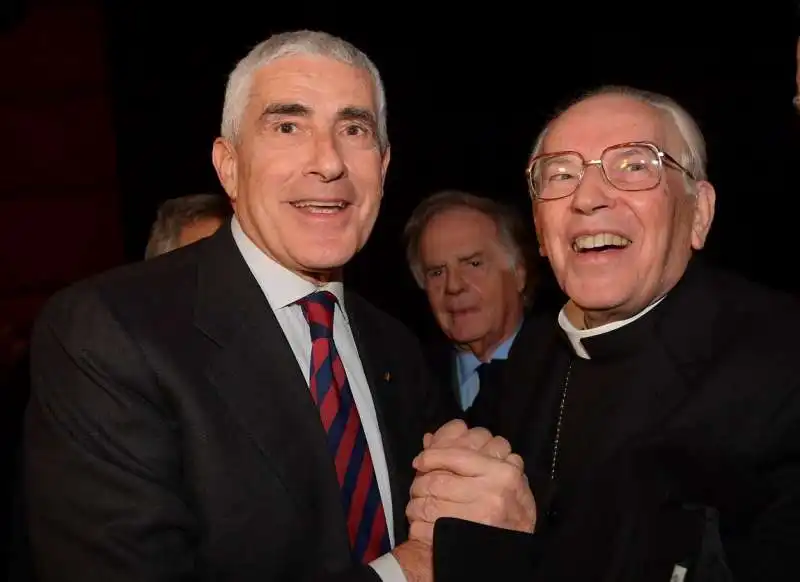 pierferdinando casini e il cardinale giovanni battista re  foto di bacco (2)