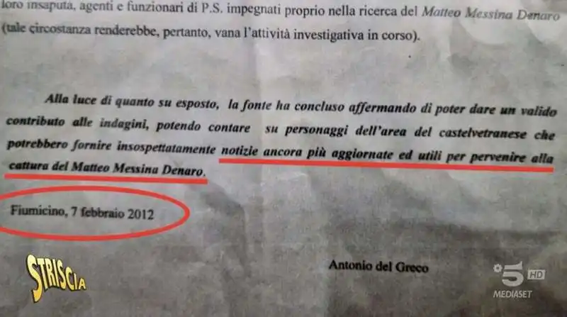 rapporto di del greco 1