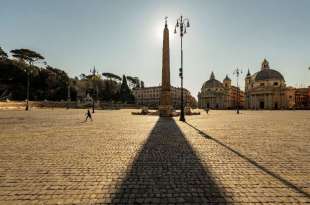 roma durante il lockdown foto moreno maggi 1