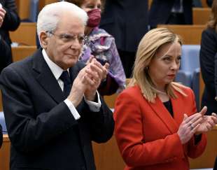 sergio mattarella e giorgia meloni alla scuola nazionale dell amministrazione 4