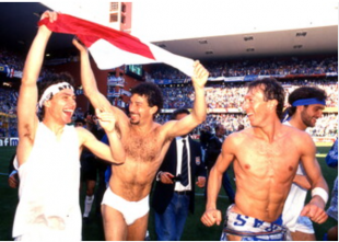 vialli festa scudetto sampdoria