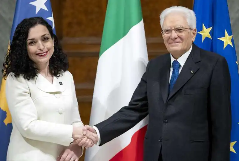 Vjosa Osmani mattarella