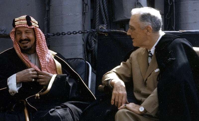 Abdulaziz Ibn Saud franklin delano roosevelt