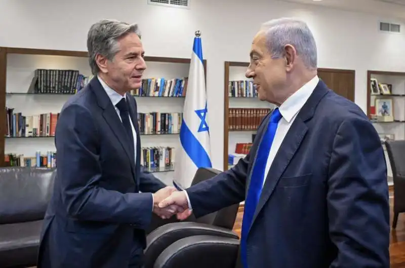 antony blinken   benjamin netanyahu 