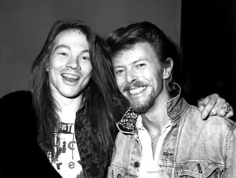 axl rose david bowie