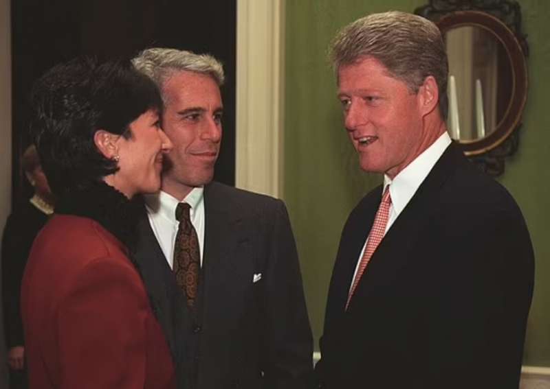 bill clinton jeffrey epstein ghislaine maxwell 1