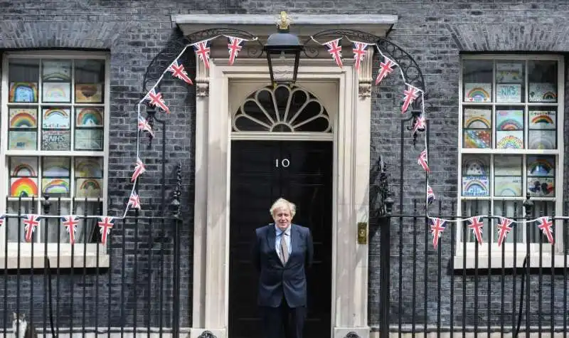 boris johnson a downing street 7