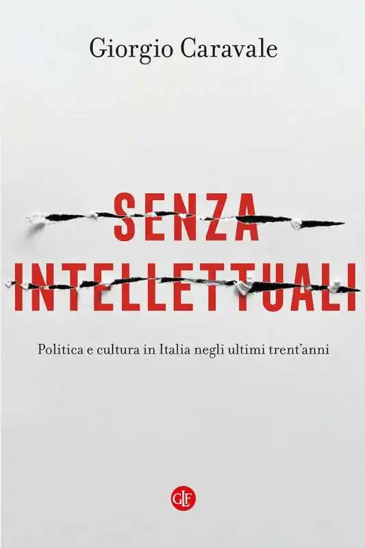 CARAVALE SENZA INTELLETTUALI COVER