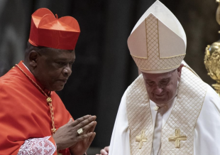 CARDINALE AMBONGO papa francesco