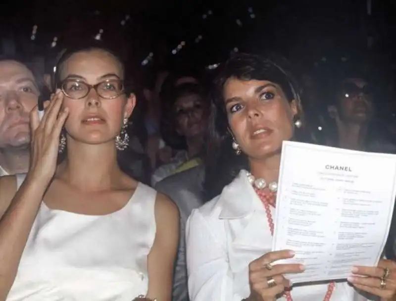 carole bouquet e carolina di monaco